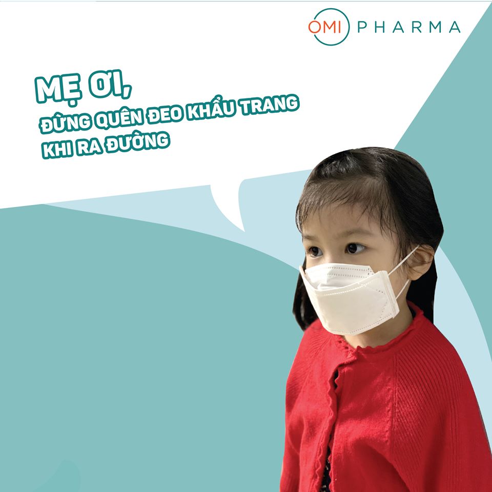(Mua 3 tặng 1) Combo 3 hộp Khẩu trang trẻ em Virus Off - Ohki Nhật Bản thiết kế 3D ôm sát mặt NV-99A 3 miếng