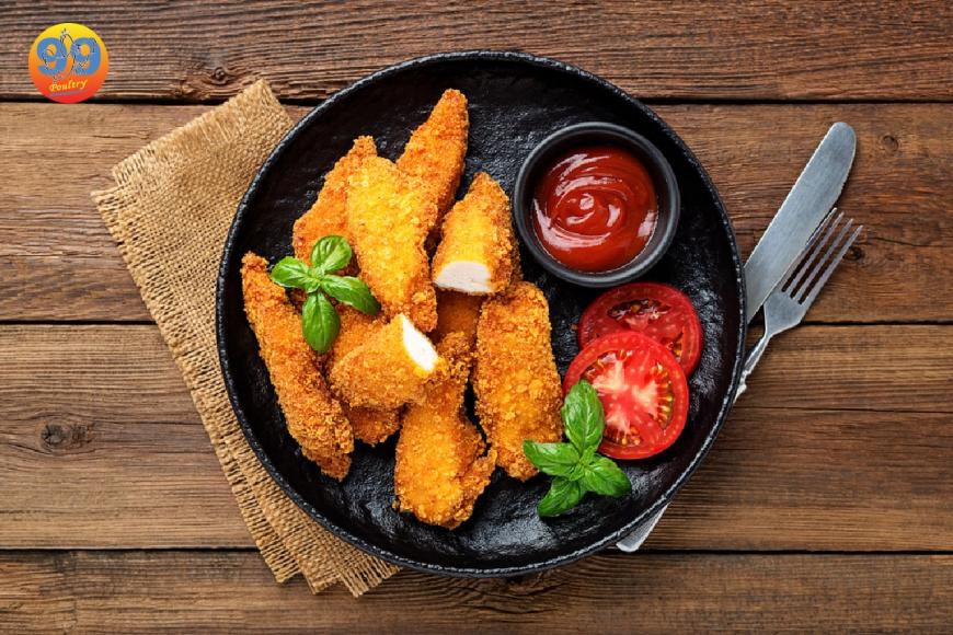 Gà Chip Gói 500gr - Thương hiệu Gà K & U