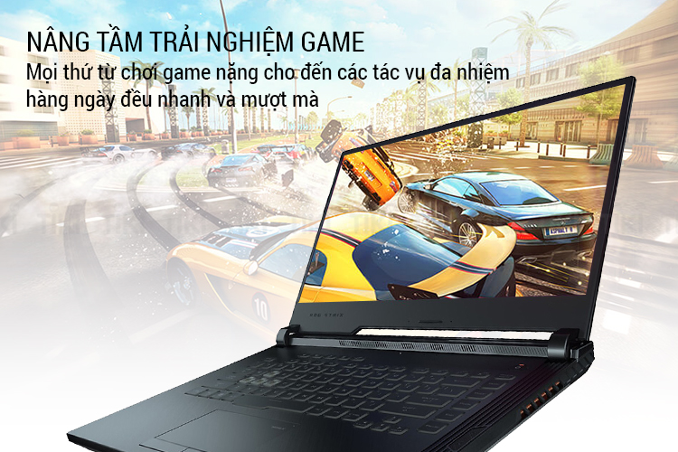 Laptop Asus ROG Strix G G531GD-AL025T Core i5-9300H/ GTX 1050 4GB/ Win10 (15.6 FHD IPS 120Hz) - Hàng Chính Hãng