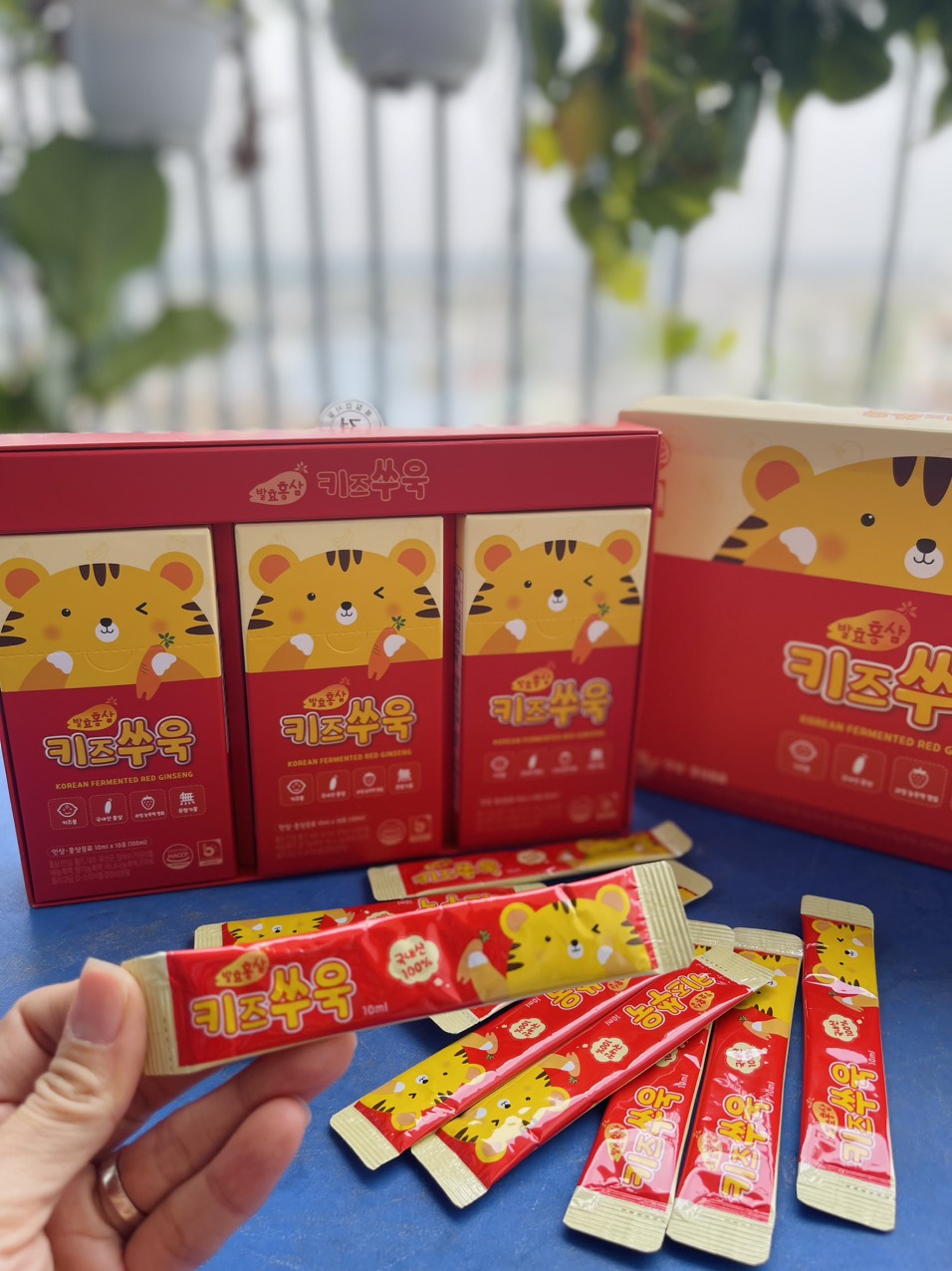 Nước hồng sâm lên men trẻ em 10ml x 30 gói