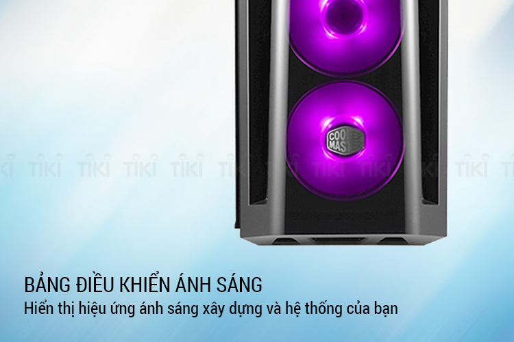 Vỏ Case Cooler Master MB 520 RGB TG - Hàng Chính Hãng