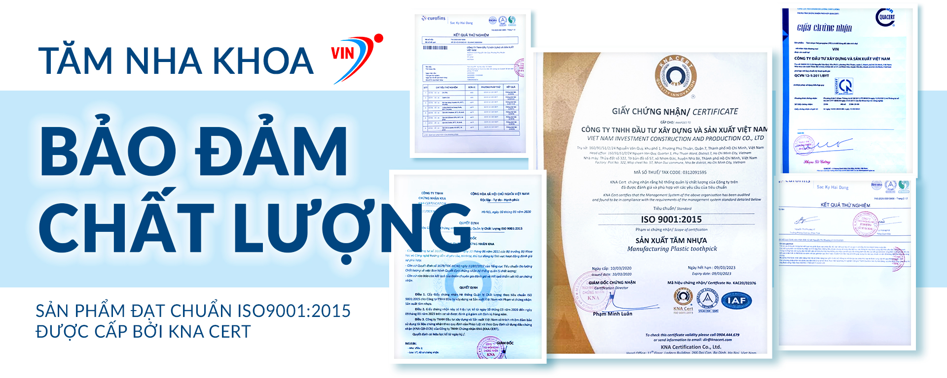 Tăm nhựa nha khoa CHÍNH HÃNG VINON (hộp 300 cây)