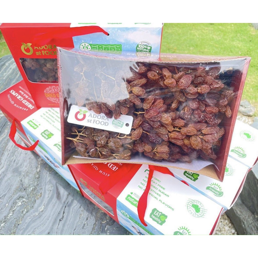 Nho Khô Úc Nguyên Cành Dried Grapes Adora St Food 1Kg Thompson