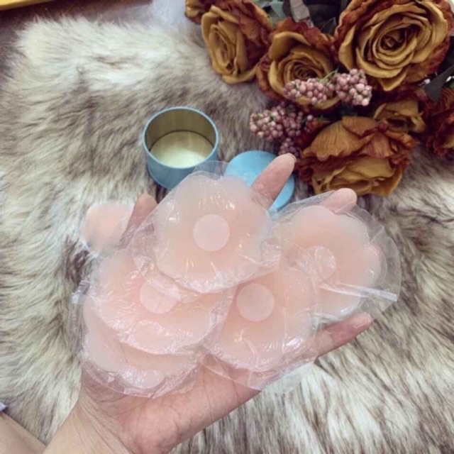 HỘP 10 MIẾNG DÁN NGỰC SILICON HỘP XANH