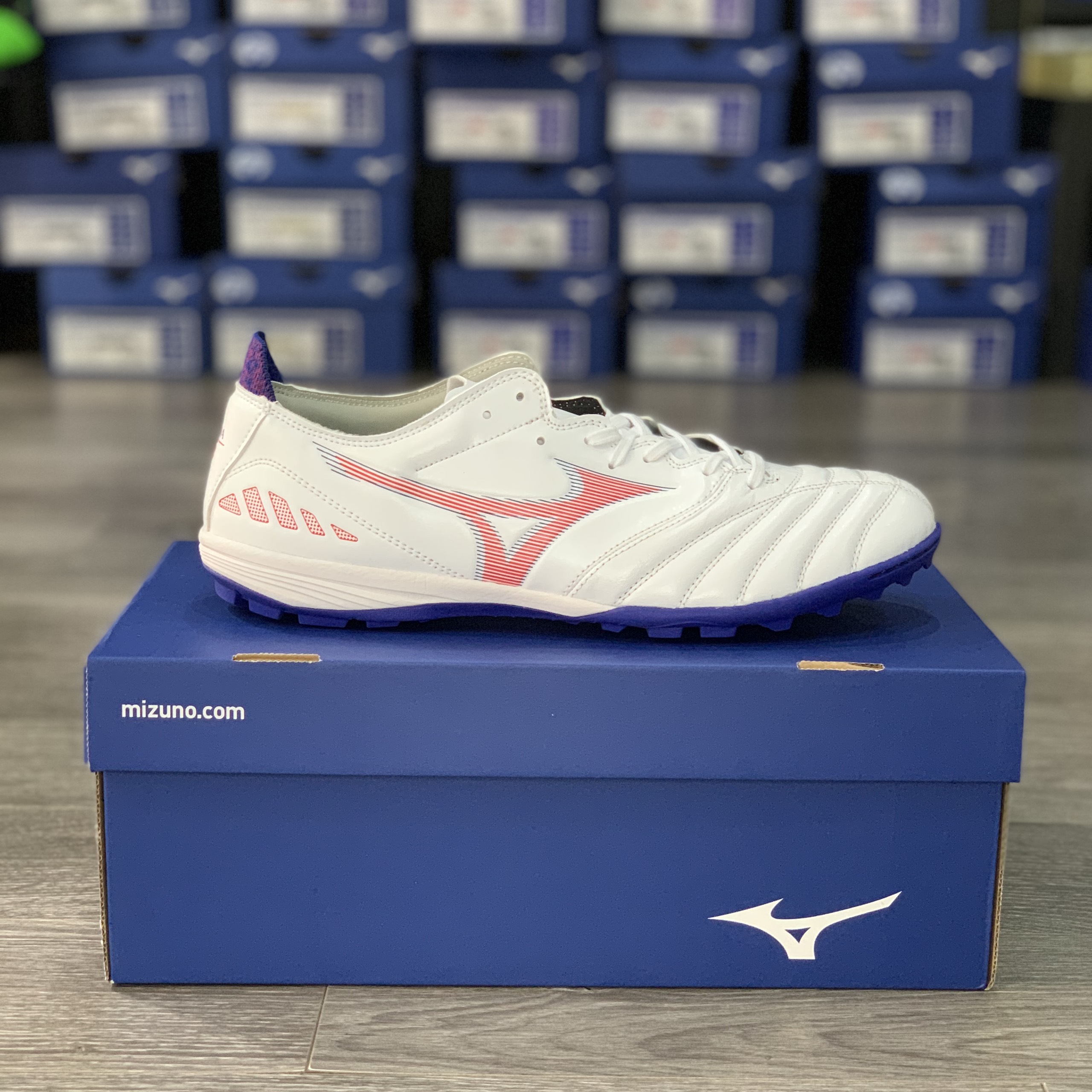 Mizuno Morelia Neo III Pro AS - P1GD218462 Trắng Xanh Hồng | Tiki