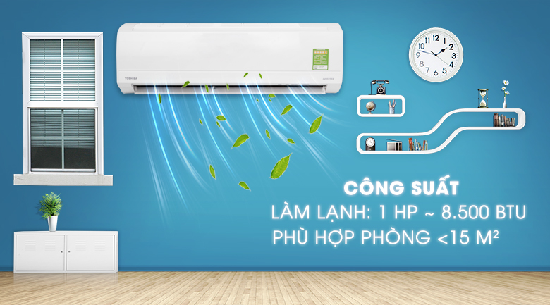 Máy Lạnh Inverter Toshiba RAS-H10KKCVG-V (1.0HP)