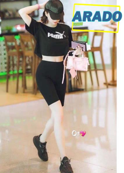 Quần Ngố Legging Nữ Màu Đen, Chất Liệu Co Dãn Thoải Mái - FORMENSHOP - FMHN006