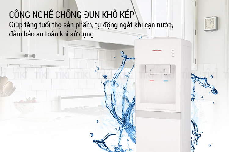 Cây Nước Nóng Lạnh Sunhouse SHD9612 - Hàng Chính Hãng