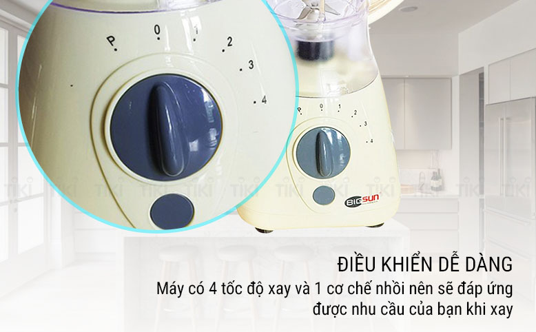 Máy Xay Sinh Tố Bigsun BB-299N (350W - 1.5L) - Hàng Chính Hãng