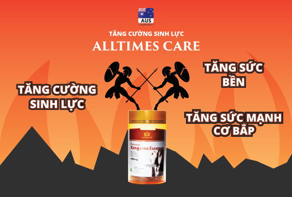 Thực phẩm Bảo vệ Sức khỏe Tăng cường Sinh lực Nam giới Alltimes Care 6000mg (Hộp 100 viên)