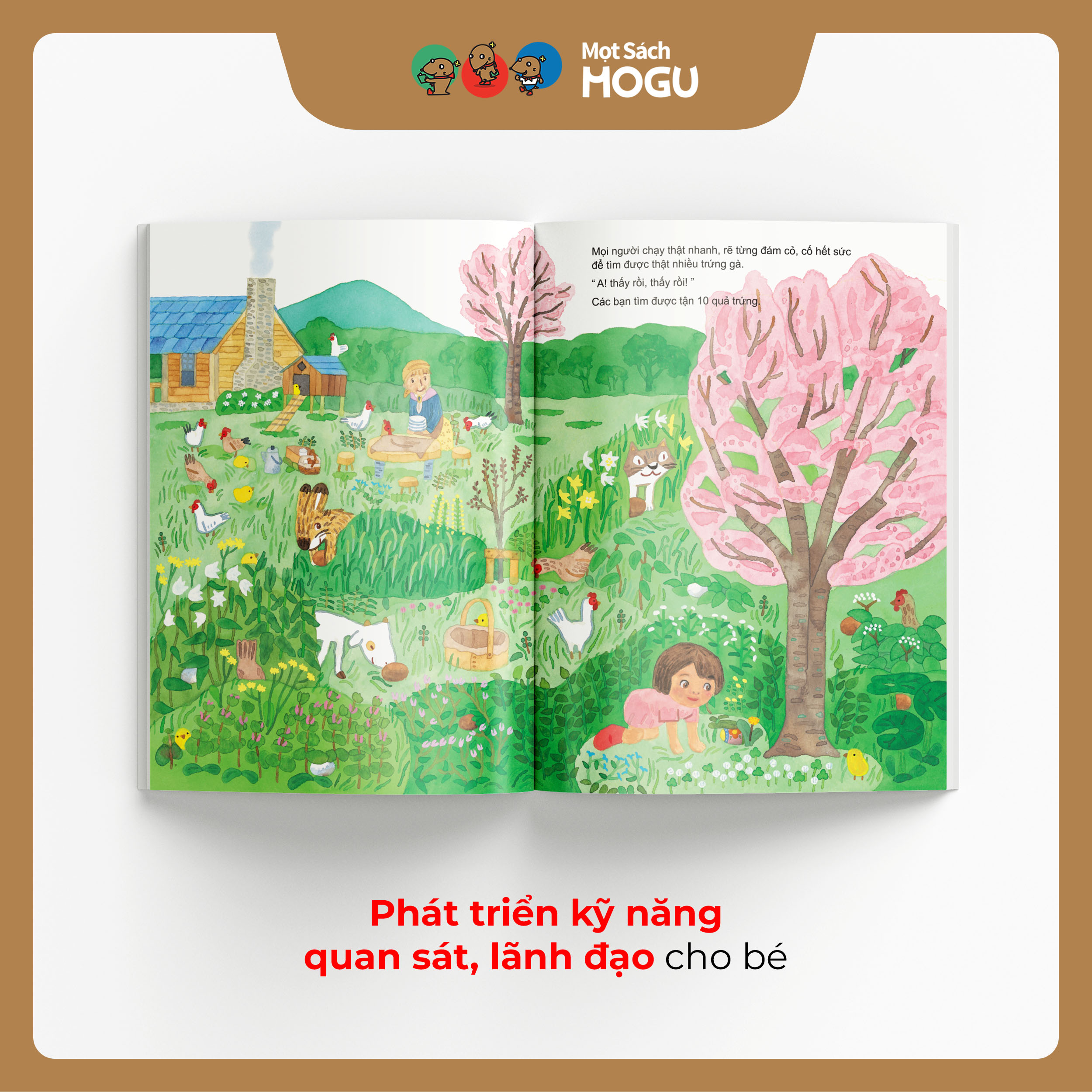 Truyện Ehon bé 3-4-5 tuổi - Đi Thẳng Đi Thẳng
