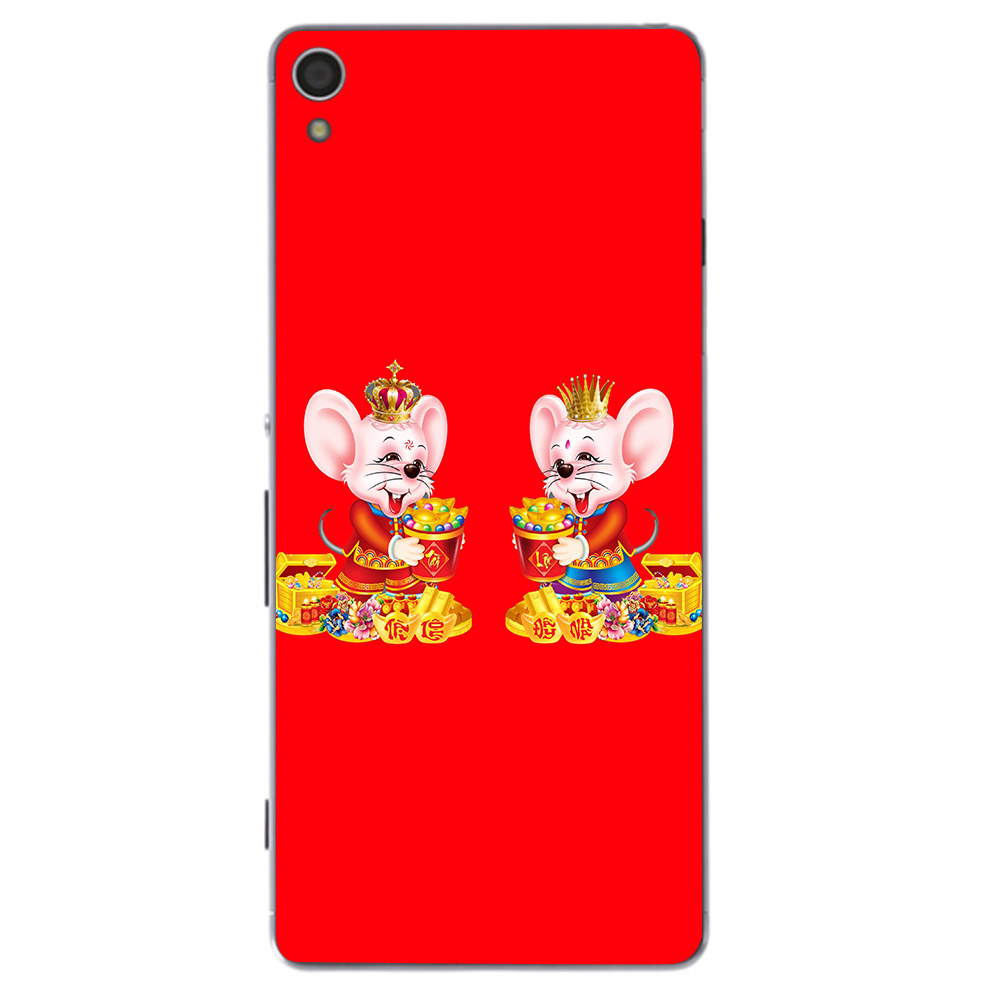 Ốp lưng điện thoại Sony Xperia X - Chuột thần tài 05 MS CTT05
