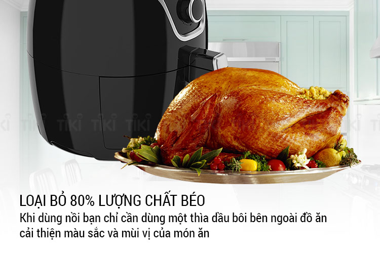 Nồi Chiên Không Dầu Cơ Goldsun CQ1403 (3.5L) - Hàng Chính Hãng