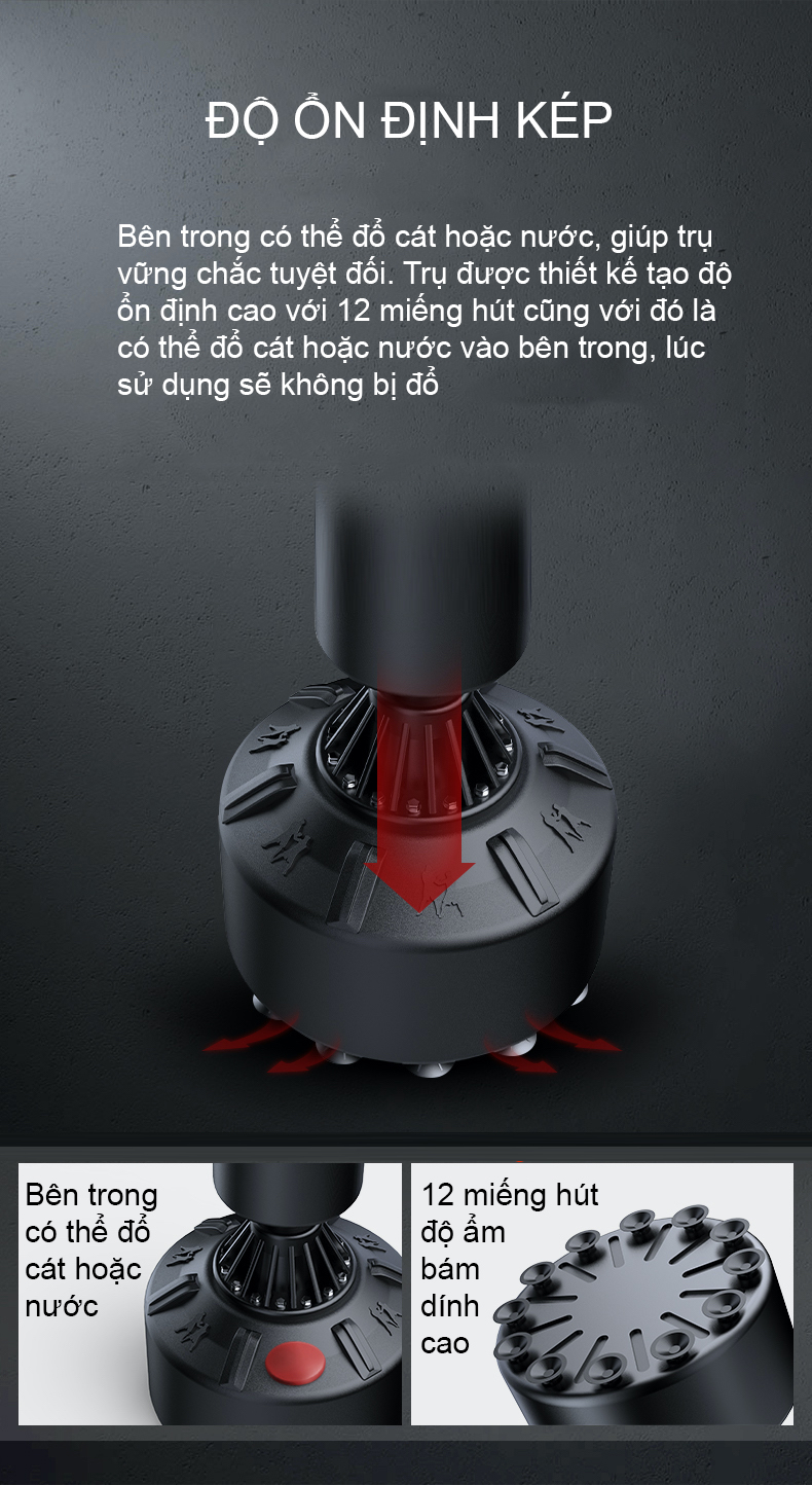 Trụ Đấm Bốc FED - 8725 --- Hàng Chính Hãng