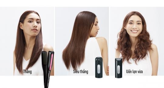 Máy Duỗi Và Tạo Kiểu Tóc Panasonic EH-HV52-K645 - Hàng Chính Hãng