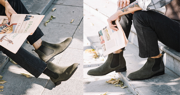 Giày Boot Nam Cao Cổ Chelsea Boots Alessandro Luigi | Tiki