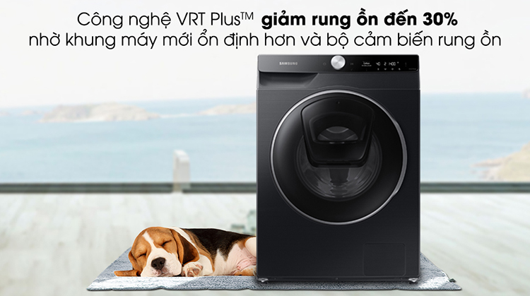 Máy Giặt Samsung AI AddWash Inverter 12kg WW12TP94DSB/SV - Chỉ giao HCM