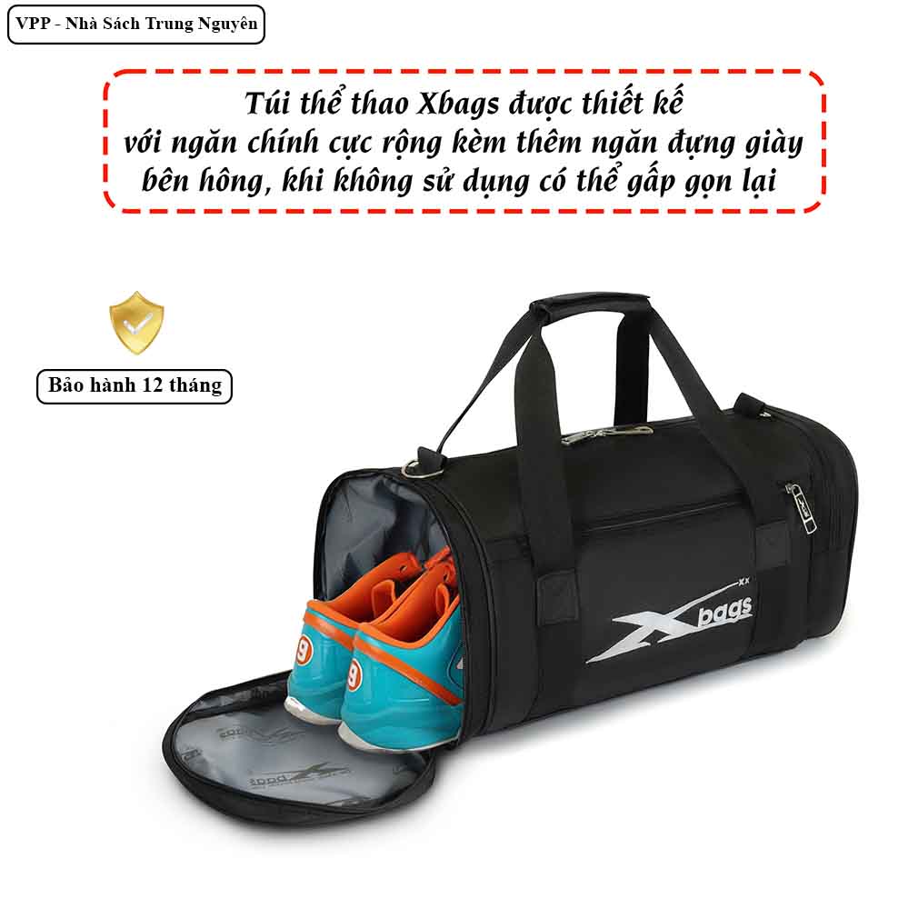 Túi Đeo Chéo Nam Thể Thao Xbags, Túi Tập Gym Đa Năng Chống Nước, Gọn Nhẹ Du Lịch XB6001