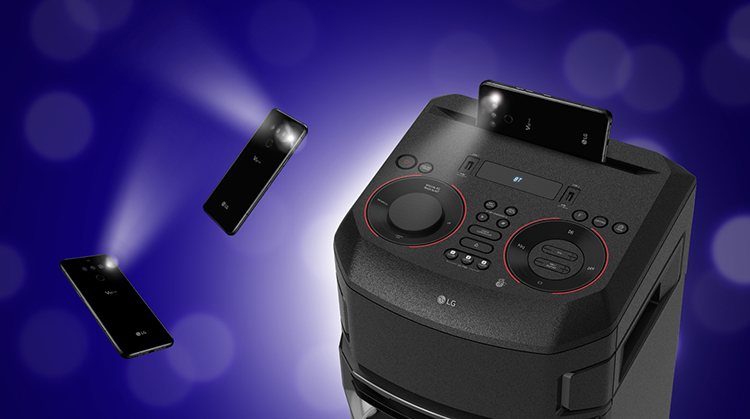 Loa Kéo Bluetooth LG XBOOM RN5 - Hàng Chính Hãng