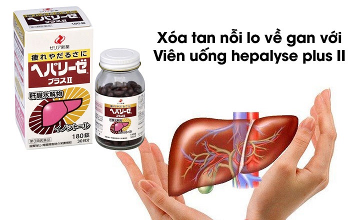 Viên uống bổ gan Hepalyse Ex Plus II Nhật Bản