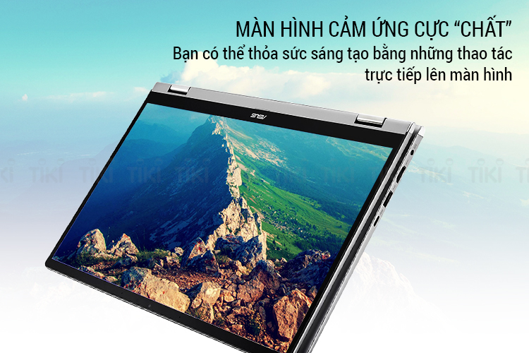 Laptop Asus Zenbook Flip UM462DA-AI091T AMD R5-3500U/ Win10 (14 FHD Touch IPS) - Hàng Chính Hãng