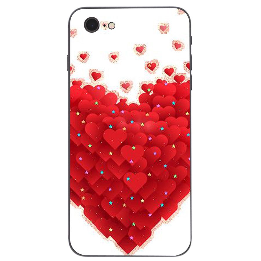 Ốp điện thoại dành cho máy iPhone 5/5s/se - trái tim tình yêu MS LOVE033