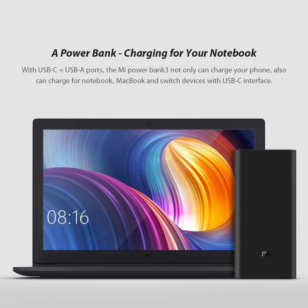 Sạc Điện Thoại Di Động 2 Chiều Xiaomi Mi Power (20000mAh)