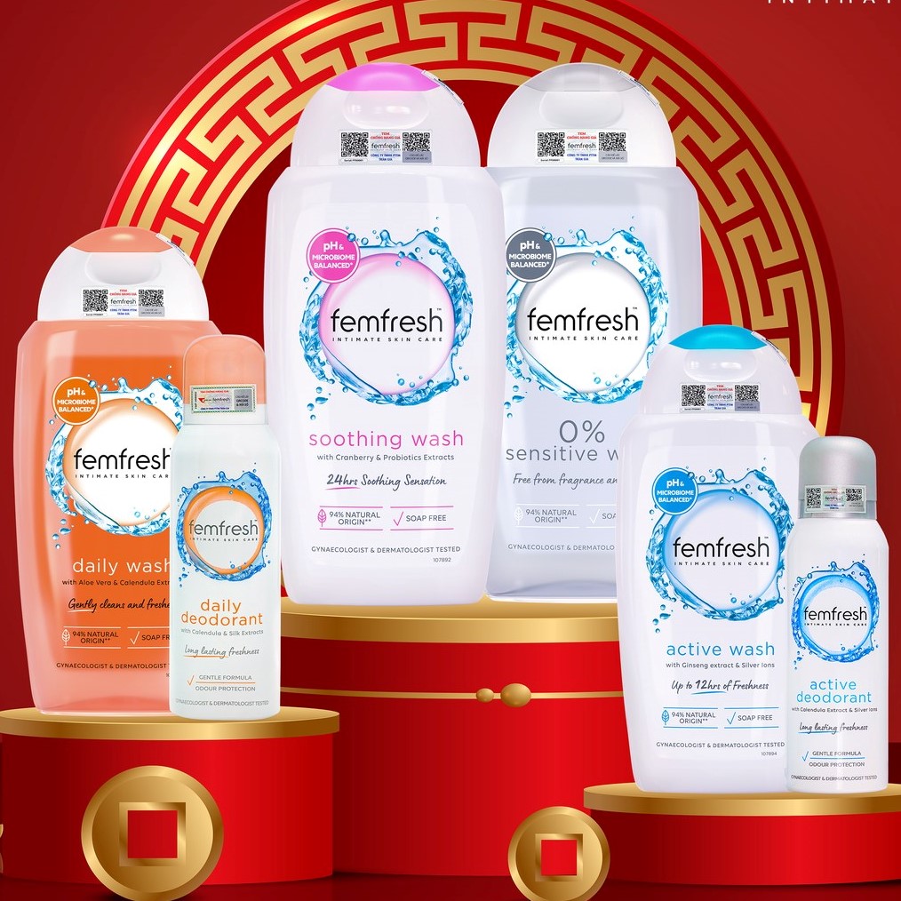 dung dịch vệ sinh phụ nữ Femfresh