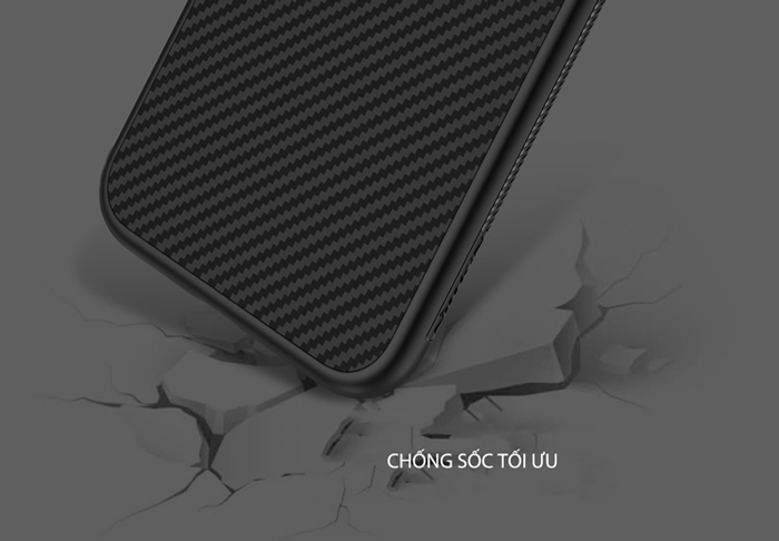 Ốp lưng iPhone Xs Max Nillkin sợi tổng hợp (Synthetic Fiber)