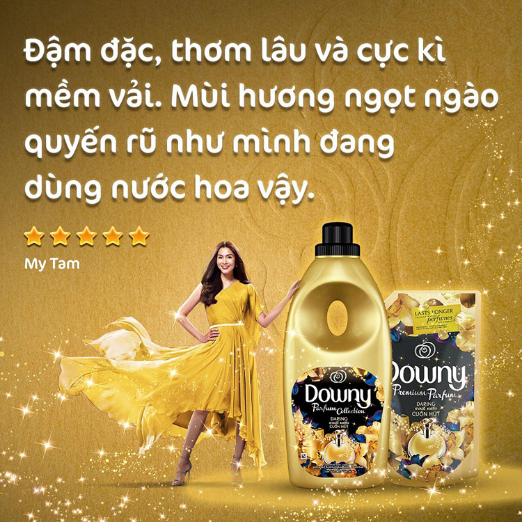 Nước Xả Vải Downy Cuốn Hút Chai 800ml