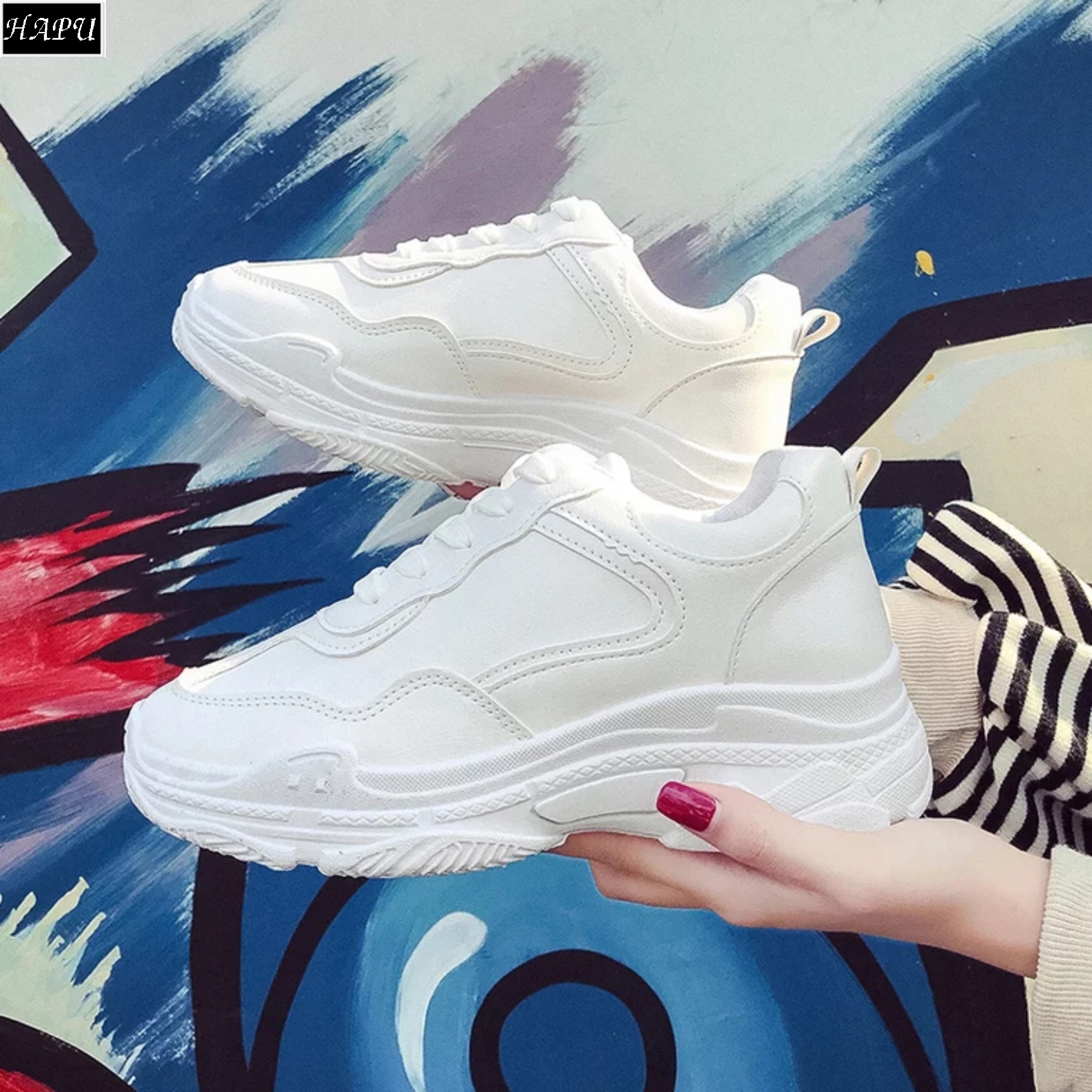 Giày Sneaker Viền số 7