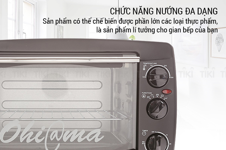 Lò Nướng Điện Ohi@Ma HMO-30 - Hàng chính hãng