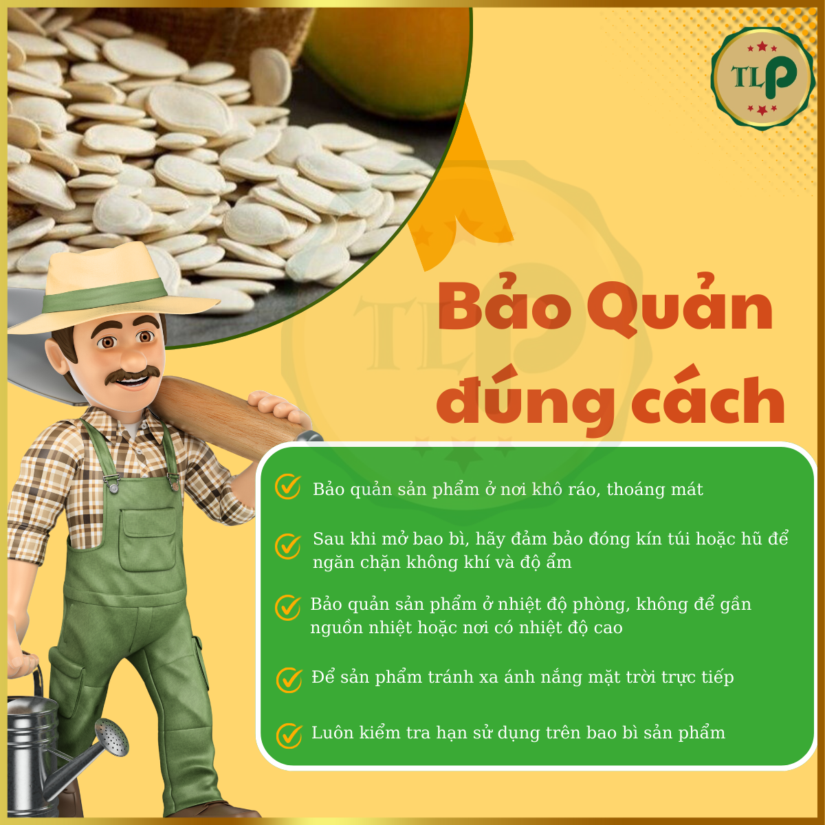 HẠT DƯA LOẠI ĐẸP CHẮC HẠT TÂN LỘC PHÁT 1KG - COMBO 2 BỊCH 500G - ĂN VẶT MỖI NGÀY