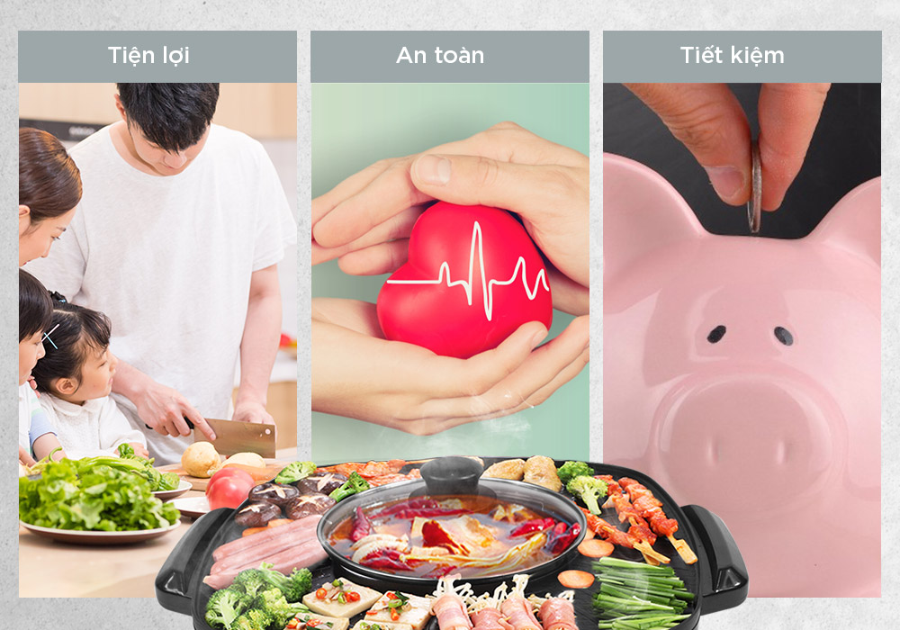 Nồi Lẩu Nướng Đa Năng Magic A-25 - Hàng Chính Hãng
