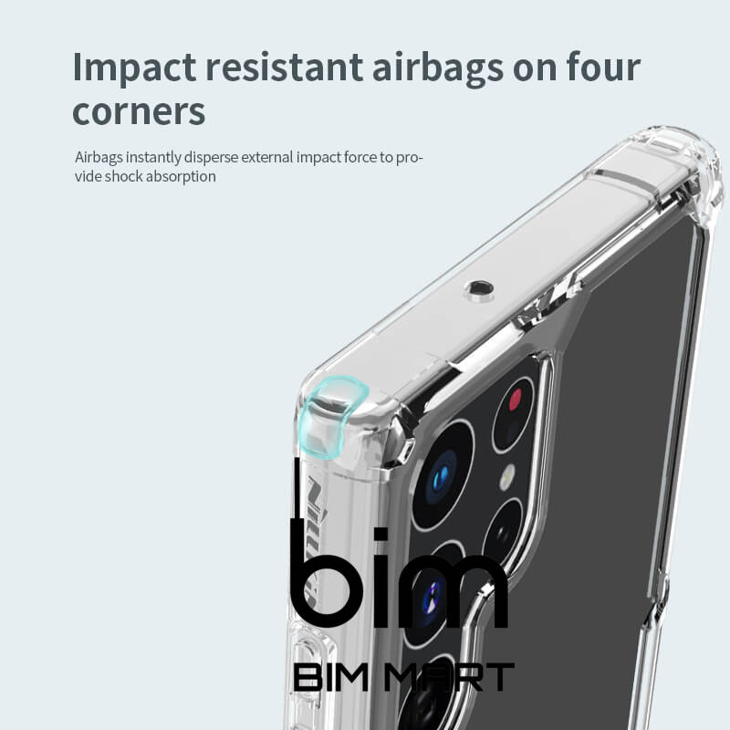 Ốp lưng dành cho Samsung S22 Ultra dẻo chống sốc Nillkin TPU Pro - Hàng Chính Hãng