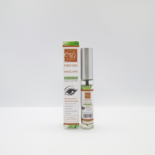 Mascara tinh dầu dừa giúp mi dài mượt tự nhiên