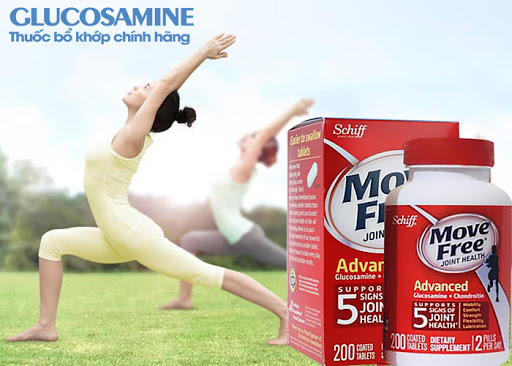 Glucosamine Mỹ Schiff Move Free Joint Health Advanced Glucosamine + Chondroitin - Giảm các triệu chứng đau nhức xương khớp hiệu quả - OZ Slim Store
