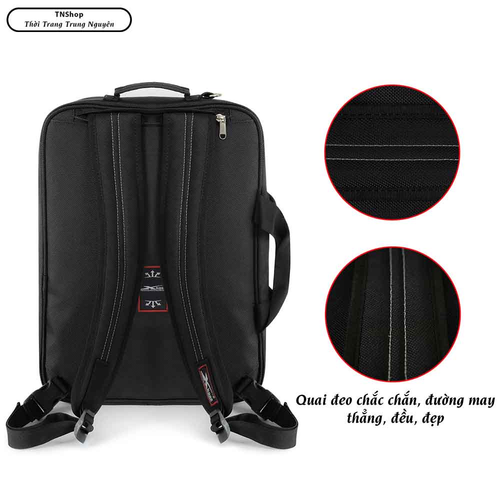Balo laptop Xbags Simple  Xb 4101 - Cặp Công Sở Đa Năng, Chống Thấm Nước, Nhiều Ngăn Tiện Lợi, Sử Dụng Đi Làm - Đi Học Đều Được