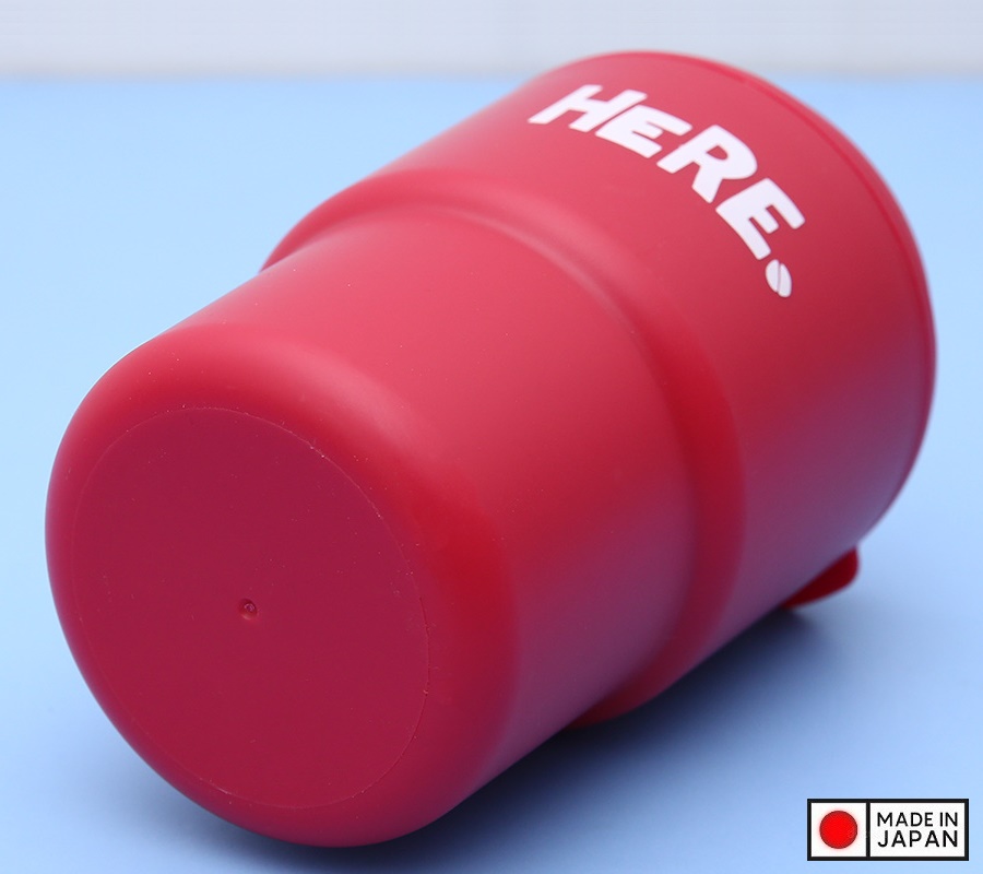 Cốc giữ nhiệt Here Inomata 320m có nắp xoay để đậy kín giữ nhiệt & đảm bảo an toàn vệ sinh - Hàng nội địa Nhật Bản |#Made in Japan|