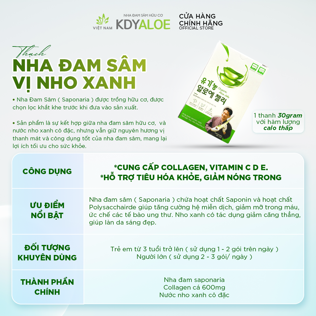 COMBO KHỎE ĐẸP KDY ALOE