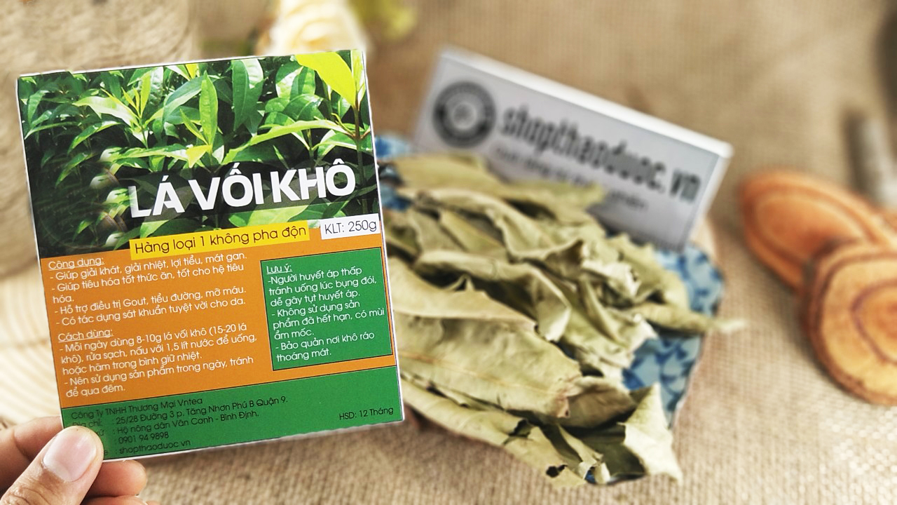 Lá Vối Khô Shop Thảo Dược Gói 250G - Hỗ Trợ Giảm Mỡ Máu, Gout, Thanh Nhiệt, Lợi Tiểu, Đào Thải Độc Tố