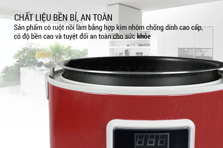 Máy Làm Tỏi Đen TIROSS TS907 (90W) - Đỏ - Hàng chính hãng