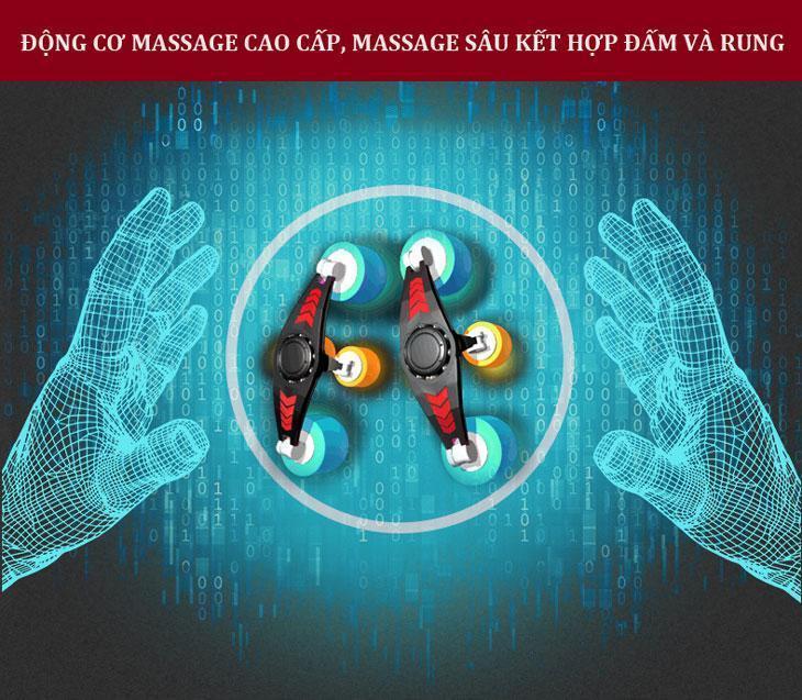 đệm massage toàn thân ayosun 888a10 ( bi và hơi 2021 ) 7