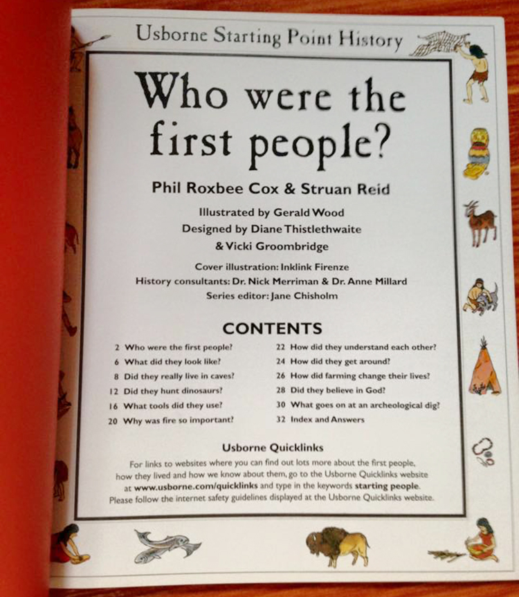 Usborne Who Were The First People? Usborne Who Were The First People?
