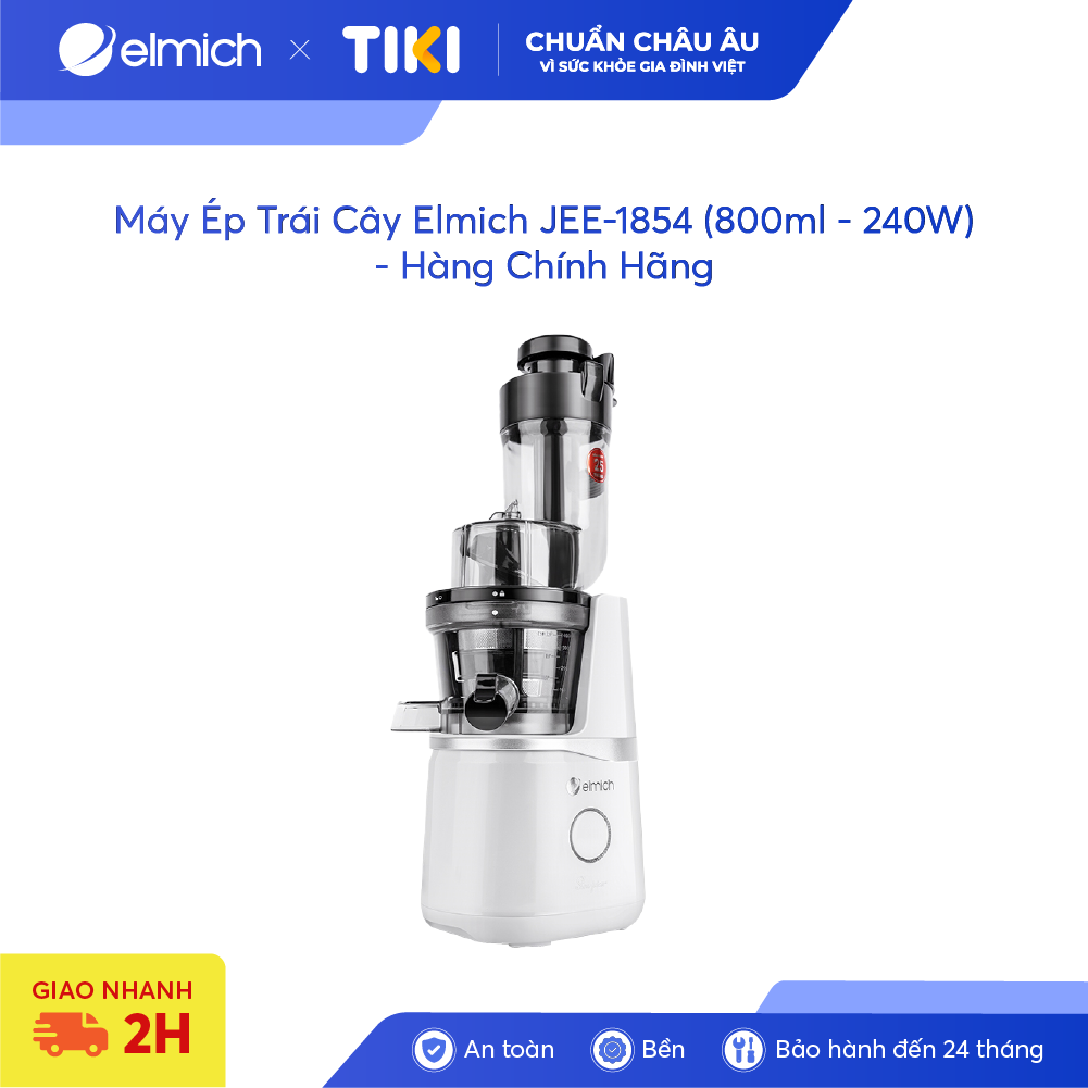 Máy Ép Trái Cây Elmich JEE-1854 800ml - 240W - Hàng Chính Hãng