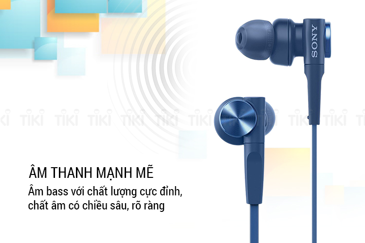 Tai Nghe Nhét Tai Sony ExtraBass MDR-XB55AP - Hàng Chính Hãng