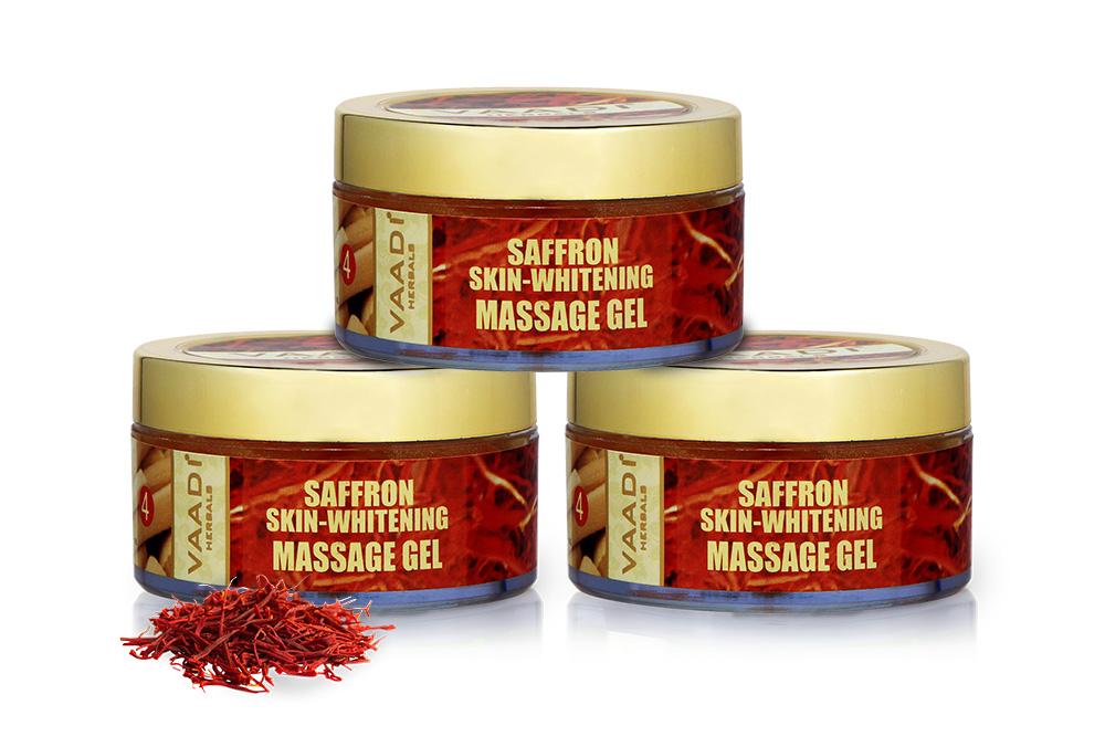 Kem dưỡng trắng da Vaadi Herbals Saffron Skin Whitening Massage Gel
