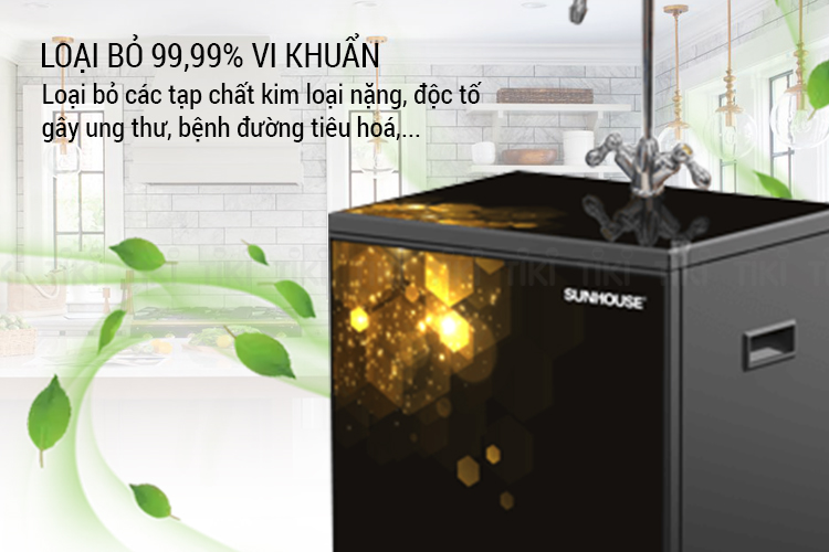 Máy Lọc Nước R.O 10 Lõi Sunhouse SHA88118K - Hàng Chính Hãng