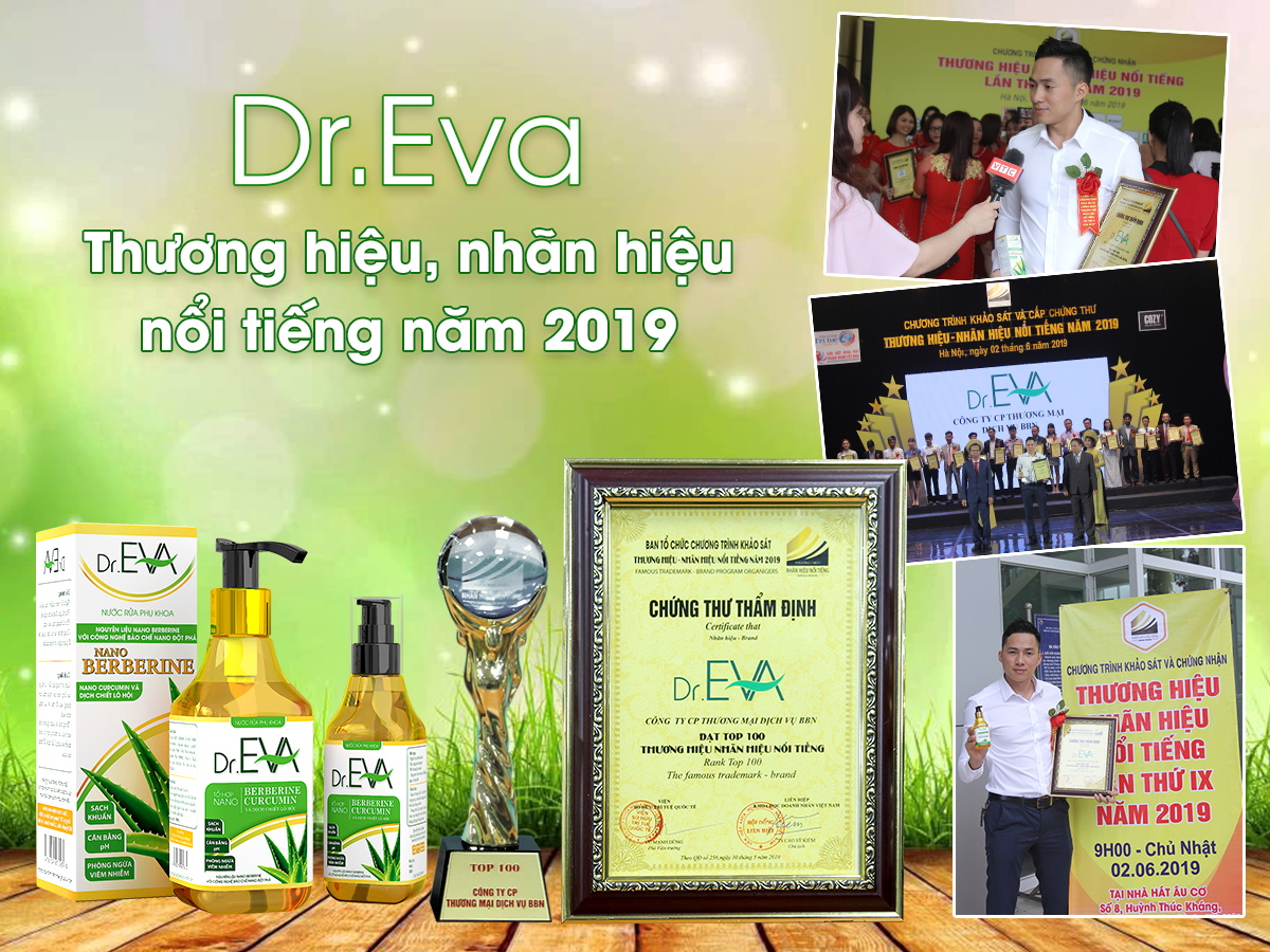 Nước rửa phụ khoa cao cấp Dr.EVA dành cho phụ nữ có gia đình