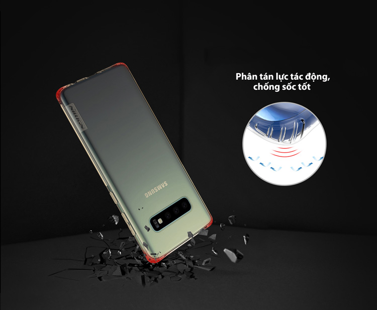 Ốp lưng Samsung Galaxy S10 Nillkin TPU Nature
